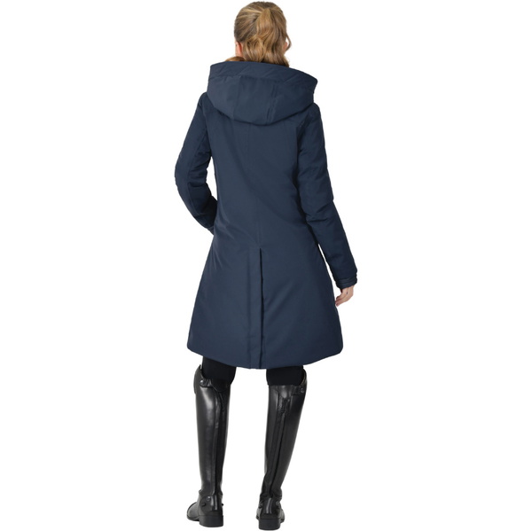 2025 Weatherbeeta Womens All Purpose Waterproof Longline Equestrian Jacket 1028432 - Navy